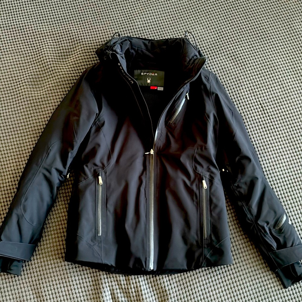 Spyder Ski Jacket Women 10 Black